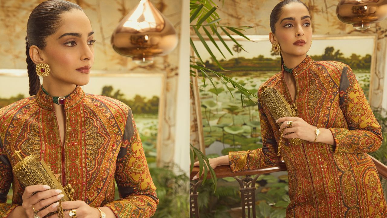 अभिनेत्री सोनम कपूर जरीही बॉलिवूडपासून दूर असली तरीही ती कायमच सोशल मीडियावर सक्रिय राहते. तिची नवीन फॅशन सध्या सोशल मीडियावर कमालीची चर्चेत आली आहे. अभिनेत्रीने डिझायनर ड्रेस परिधान करून खूप सुंदर फोटोशूट शेअर केले आहे. 