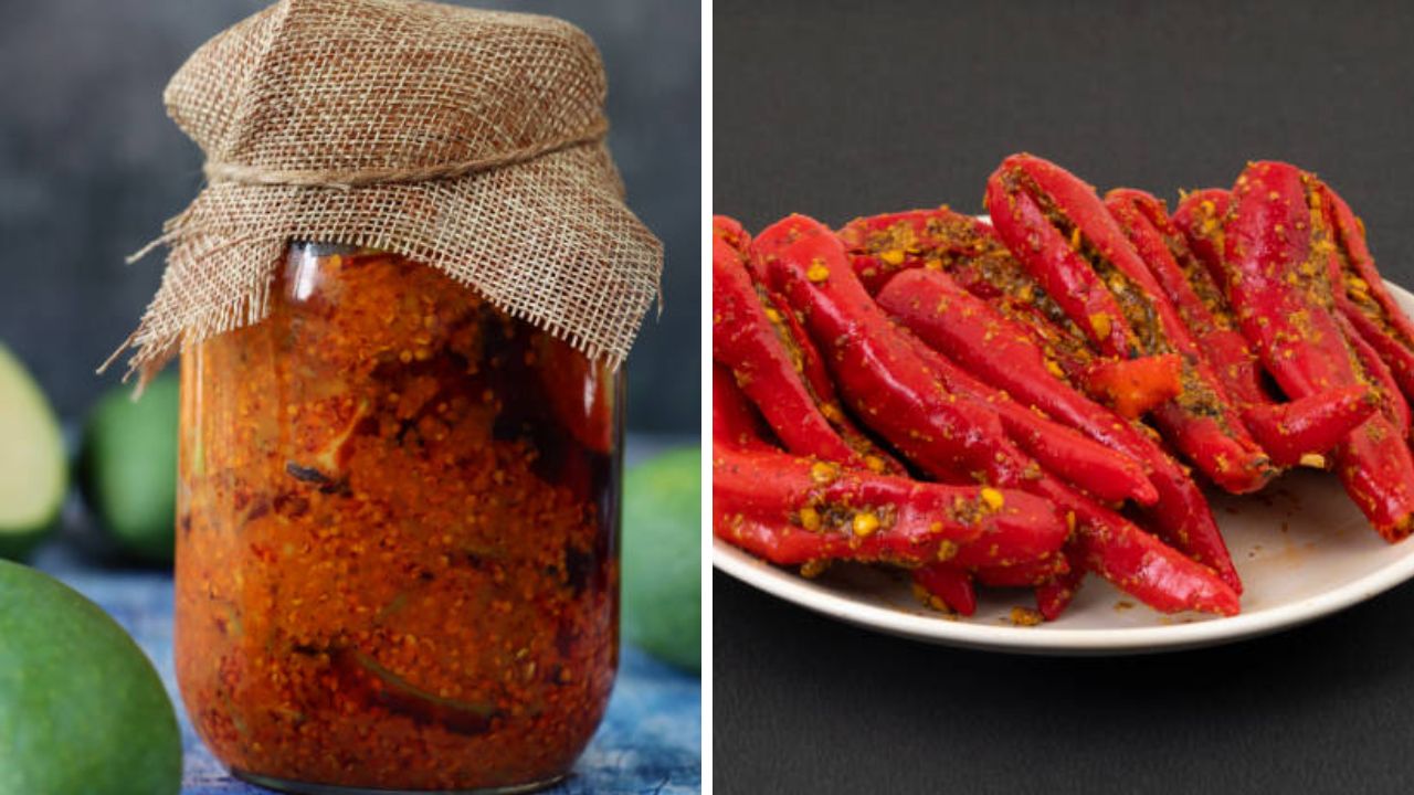 How To Make Red Chili Pickle At Home Simple Food Recipe Summer Special Recipe