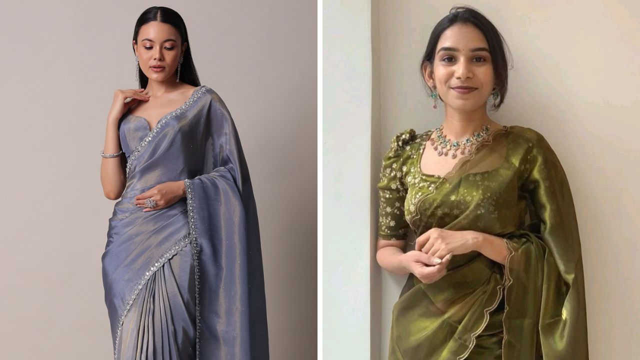 उन्हाळ्यामध्ये भरजरी साड्या नेसण्याऐवजी शिफॉन फॅब्रिकच्या साड्यांची निवड करावी. या साड्या वजनाने अतिशय हलक्या असतात आणि अंगावर नेसल्यानंतर सुंदर दिसतात. 