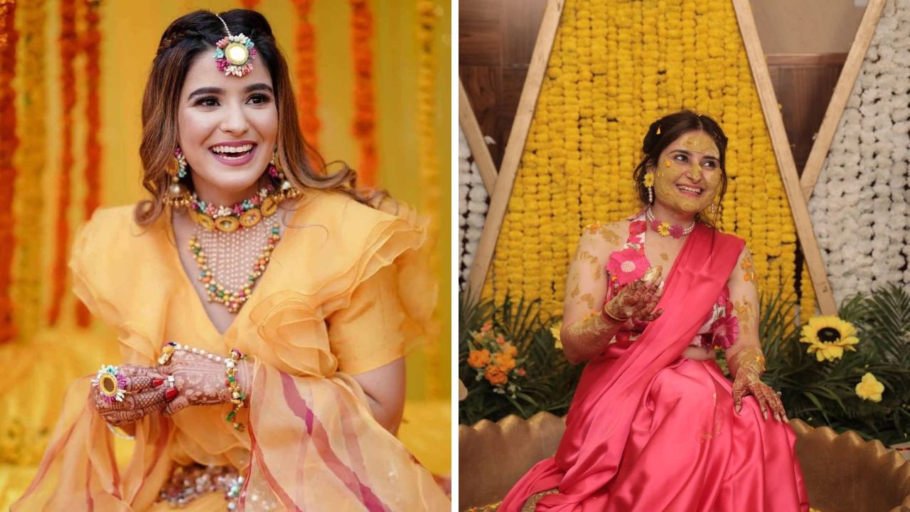 काहींना खूप नाजूक साजूक दागिने परिधान करायला खूप आवडतात. अशावेळी तुम्ही बारीक फुलांपासून बनवलेले सुंदर दागिने घालू शकता. हे दागिने अतिशय सुंदर दिसतील. 