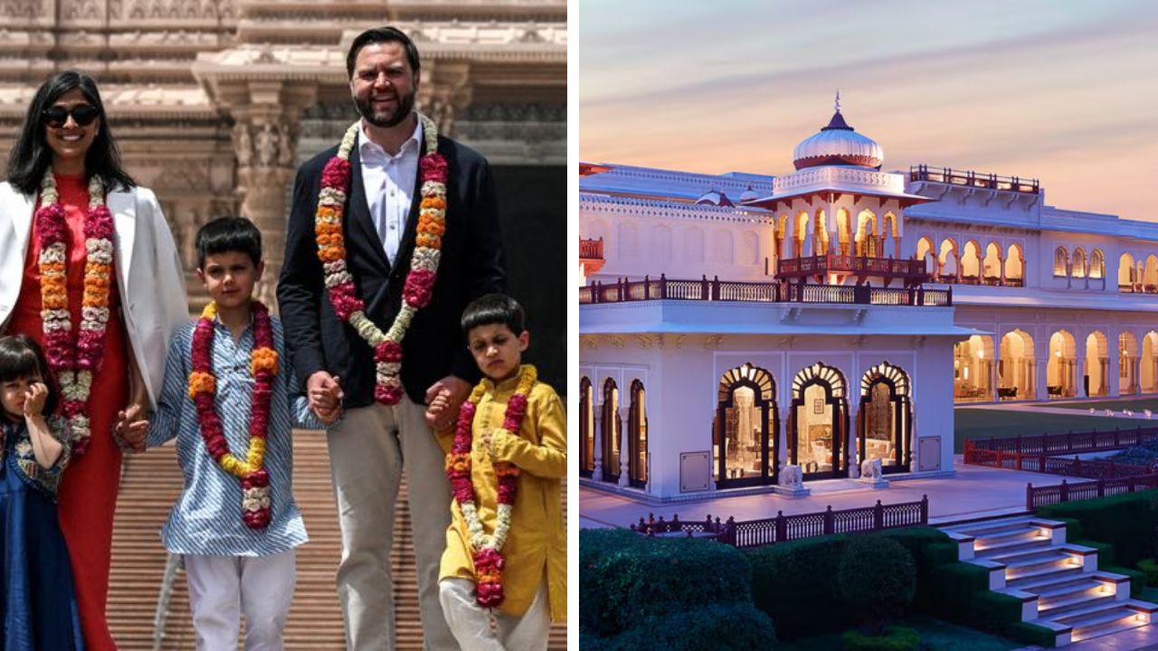 अमेरिकेचे उपराष्ट्रपती भारतातील सर्वात महागड्या हॉटेलमध्ये राहणार, एका रात्रीचं भाडं इतकं की ऐकूनच अवाक् व्हाल