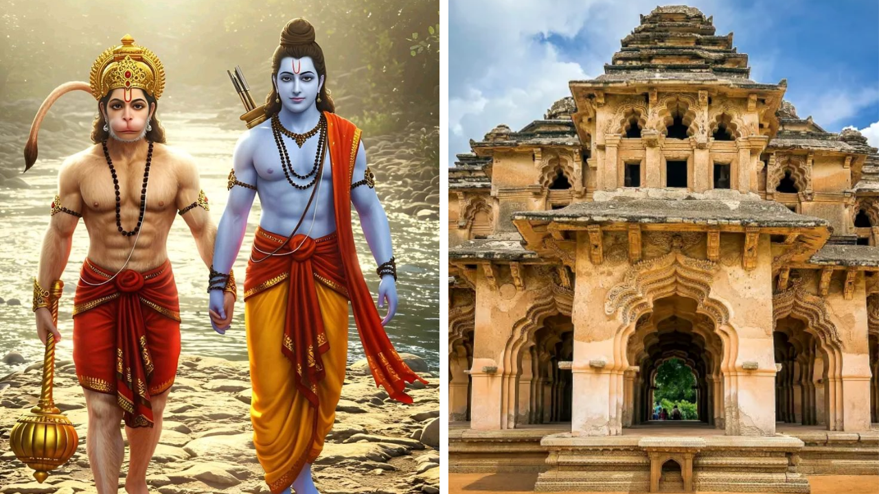 राम आणि हनुमान पहिल्यांदा कुठे भेटले? यंत्राच्या आत दडली आहे हनुमानांची अलौकिक प्रतिमा; एकदा नक्की भेट द्या