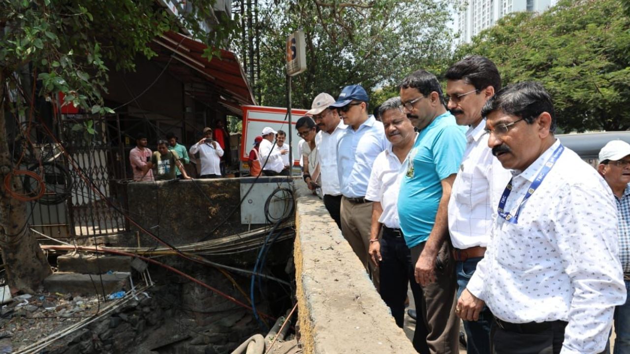 ठाणे महापालिका क्षेत्रात पावसाळापूर्व नालेसफाईला सुरूवात ; पालिका आयुक्तांनी दिले आदेश