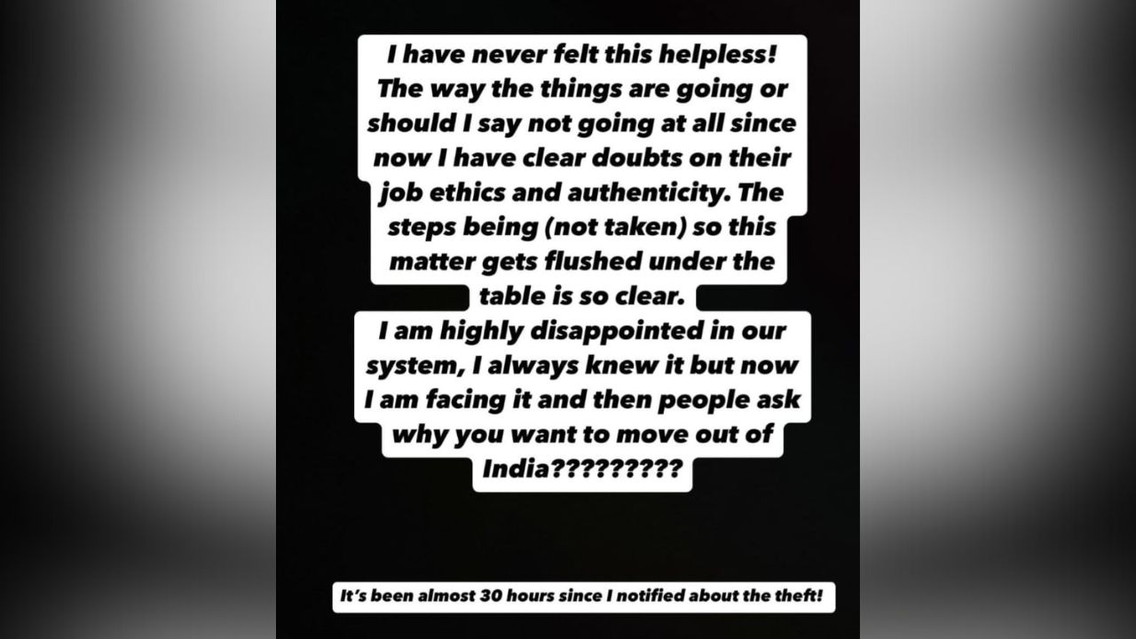 'बिग बॉस ११' फेम अभिनेत्रीच्या घरातून लाखोंचा ऐवज लंपास, बहिणीच्या लग्नासाठी आणलेले दागिने आणि पैसे घेऊन चोरांनी ठोकली धूम