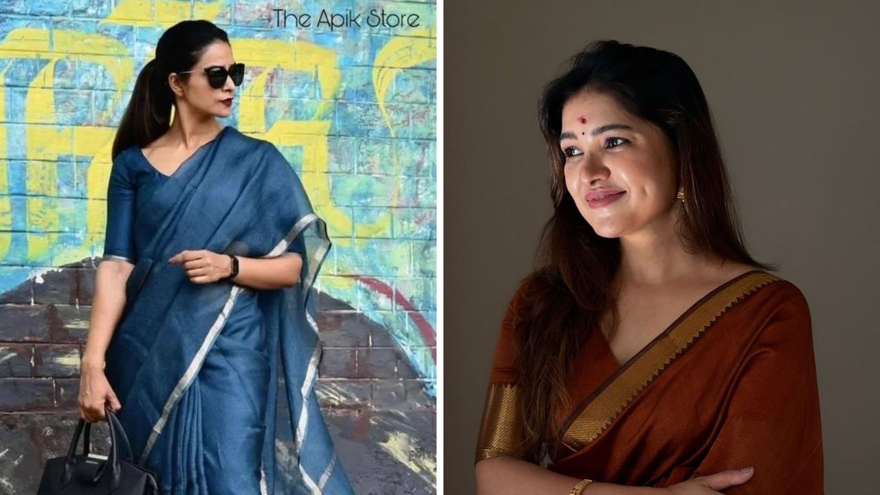 माहेश्वरी साडीच्या पदरावर पट्टे किंवा चौकोनी डिझाइन करून अत्यंत साध्या पद्धतीमध्ये साडी बनवली जाते. साडीच्या काठावर चटईचे किंवा पानाफुलांची नक्षीकाम केले जाते. 