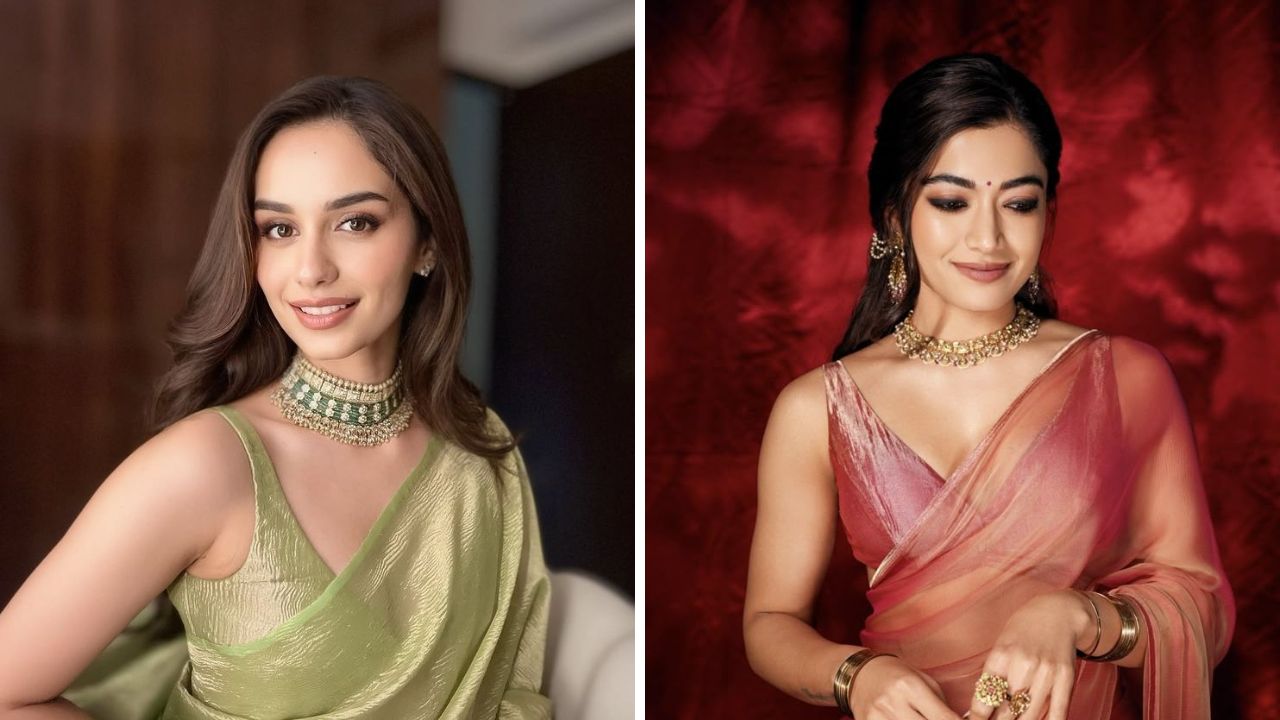 काठपदर साडीला माॅडर्न टच देण्यासाठी तुम्ही स्लिव्हलेस ब्लाऊज परिधान करू शकता. स्लिव्हलेस ब्लाऊज तुमचा लुक अधिक सुंदर आणि क्लासी करेल. 