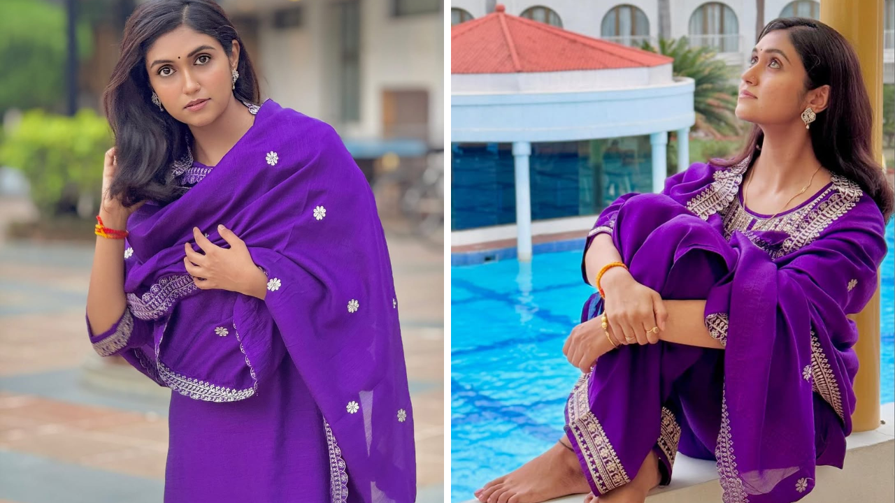 नैसर्गिक आणि अत्यंत मिनिमल मेकअप रिंकूने केला असून बेसिक फाऊंडेशन, काजळ, लायनर, मस्कारा आणि लिपग्लॉस लावत आपला लुक पूर्ण केलाय  