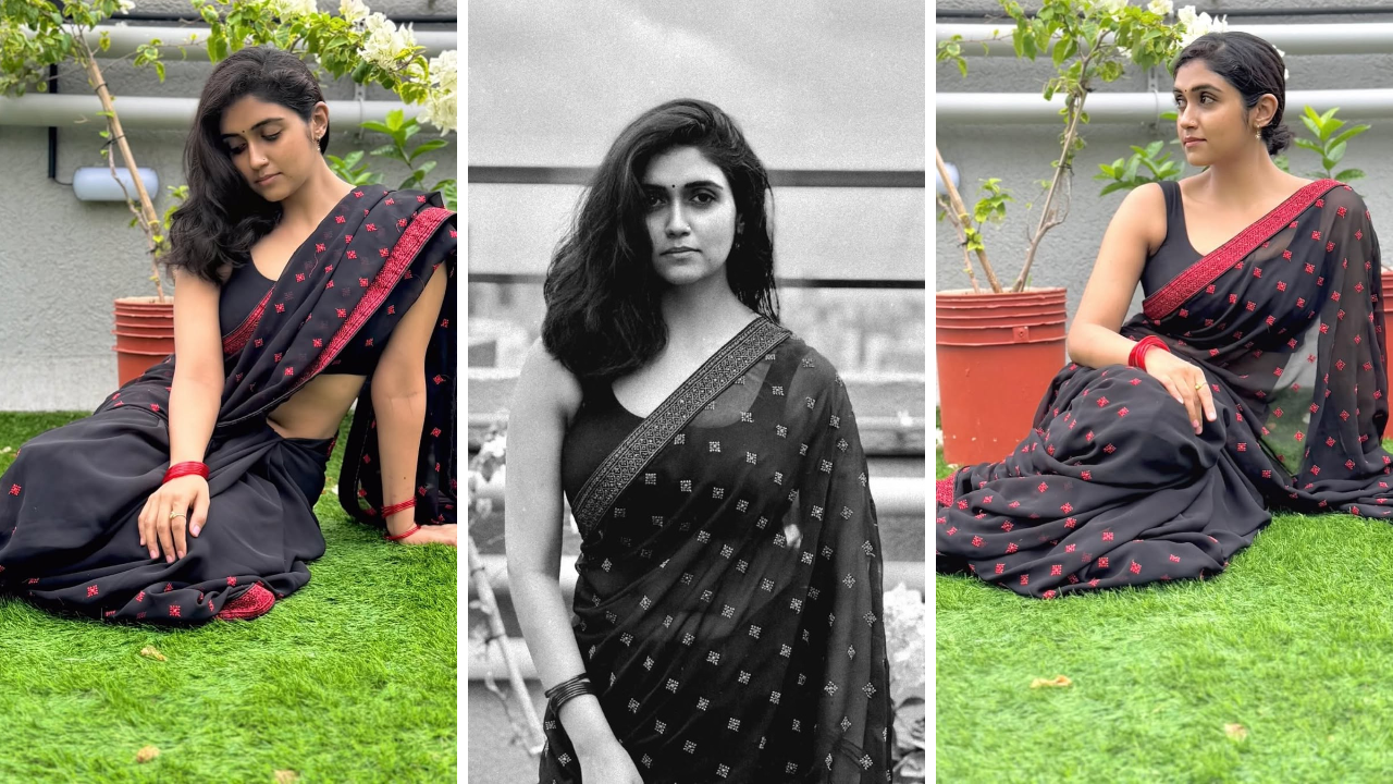 रिंकू राजगुरू नेहमीच साधेपणातील सौंदर्य जपताना दिसते आणि आताही तिने अत्यंत साधी मात्र लक्ष वेधून घेणारी फॅशन केली आहे