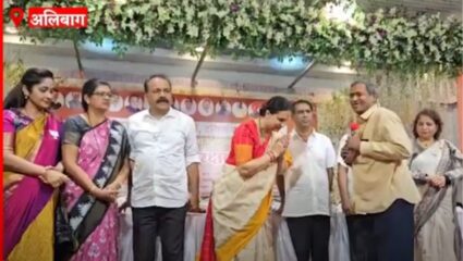 Alibaug : आणीबाणीतील बंदीवानांचा भाजपा दक्षिण रायगडतर्फे सत्कार