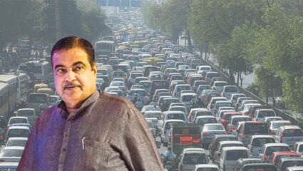 Nitin Gadkari : केंद्रीय वाहतूकमंत्री नितीन गडकरीचं अडकले वाहतूक कोंडीत; चक्क दौरा करावा लागला रद्द