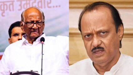 ‘सरकारी पदावर असताना मी कधीही सहकारी संस्थाची निवडणूक लढवली नाही’; शरद पवारांचा अजित पवारांना टोला