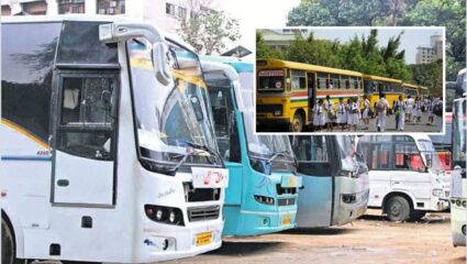 Bus Drivers Trike : 30 हजार स्कूल बससह खासगी बस चालक उद्यापासून बेमुदत संपावर; शाळा, आषाढी वारीवर परिणाम होण्याची शक्यता