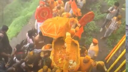 Pune : तिथीनुसार सिंहगडावर शिवराज्याभिषेकाचा भव्य उत्सव