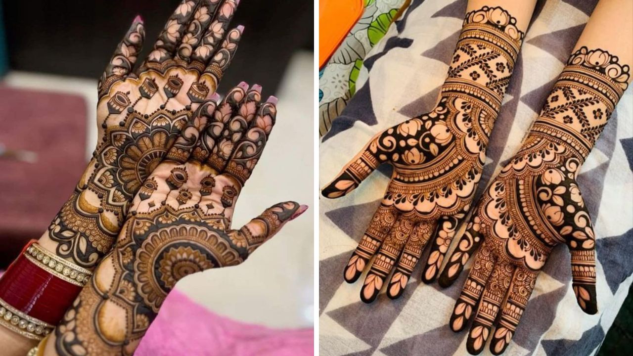 मेहंदीची गणना १६ अलंकारांमध्ये केली जाते. लग्नात नवरीचे हात हिरव्या बांगड्यांमध्ये अतिशय सुंदर आणि उठावदार दिसण्यासाठी हातांवर सुंदर सुंदर डिझाईनची मेहंदी काढली जाते. 