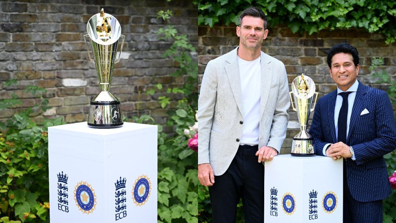 IND vs ENG: Tendulkar-Anderson Trophy unveiled before first Test; Presence of 'these' two legends, see photos..