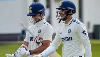 IND vs ENG : भारताला मोठा झटका! पहिल्या सेशनमध्ये गमावले दोन फलंदाज, पदार्पणवीर साई सुदर्शन शून्यावर माघारी.. 