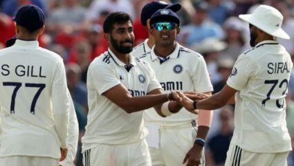 IND Vs ENG : जसप्रीत बूमराहचा पंजा; इंग्लंडचा पहिला डाव ४६५ धावांवर संपला, भारताकडे ६ धावांची आघाडी..  