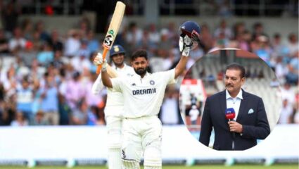 IND Vs ENG : ‘पंतला क्रिकेट गणित चांगलेच..’, माजी प्रशिक्षक रवी शास्त्रीकडून शतकवीर रिषभचे कौतुक.. 