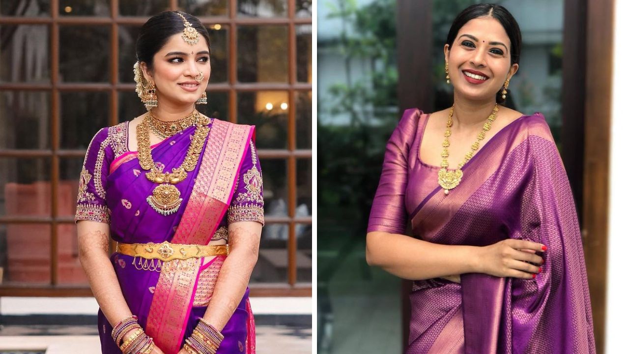 जगभरात प्रसिद्ध असलेली कांजीवरम सिल्क साडी अंगावर अतिशय चापून चोपून बसते. काहींना साडी नेसायला येत नाही. त्यामुळे हलकी फुलकी साडी नेसायची असल्यास तुम्ही कांजीवरम सिल्क साडी नेसू शकता. 