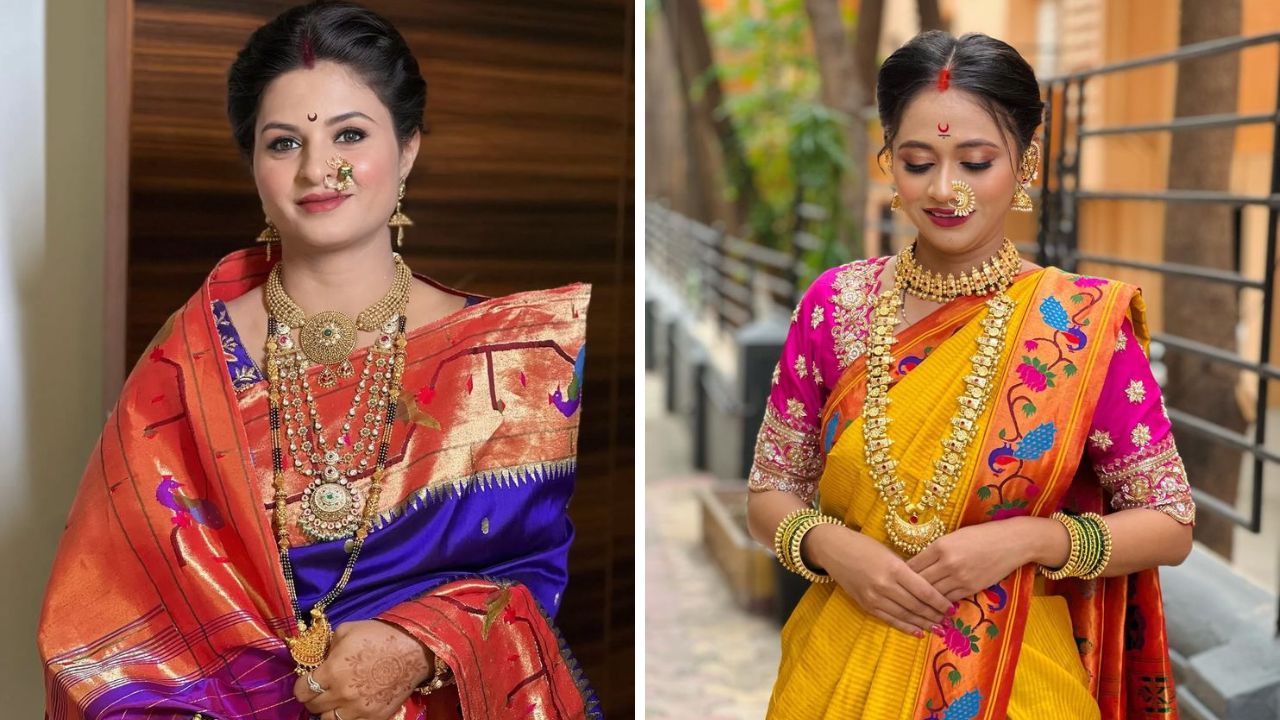 पूर्वीच्या काळापासून ते आत्तापर्यंत पैठणी साडी सहावारी आणि नऊवारी अशा दोन्ही प्रकारात उपलब्ध आहे. पैठणी साडीची खरी वैशिष्ट्य म्हणजे ही साडी दोन्ही बाजूने सारखीच असते. खऱ्या ताग्यावर विणलेल्या पैठणीची ही ओळख आहे. याशिवाय खऱ्या जरीचा वापर करून विणलेली पैठणी कधीच काळी पडत नाही. 
