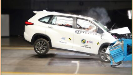 Toyota Innova Hycross ची झाली Crash Test, B NCAP कडून मिळाली ‘एवढी’ रेटिंग