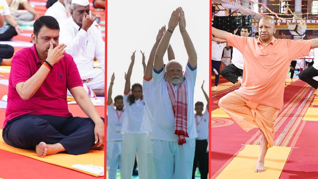 11th international yoga day 2025 celebrated by political leader