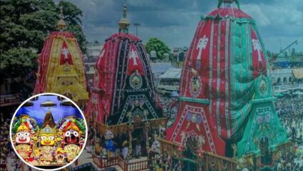 jagannath RathYatra 2025 : भगवान जगन्नाथ भावंडांसह निघाले मावशीकडे; ओडिशातील पुरीमध्ये रथयात्रेचा मोठा उत्साह
