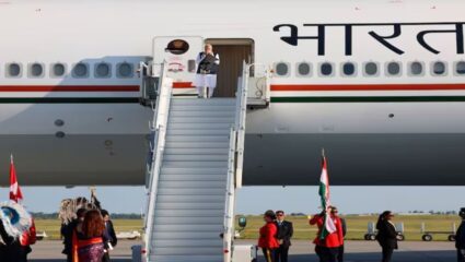 G-7 Summit: पंतप्रधान मोदी कॅनडात दाखल; जॉर्जियो मेलोनींसह इतर राष्ट्राध्यक्षांशी होणार बैठक
