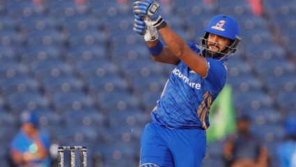 MLC 2025 : IPL 2025 नंतर निकोलस पुरनचा जलवा MLC मध्ये! 55 चेंडूमध्ये झळकावले शतक
