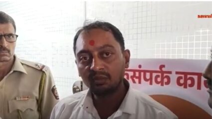NAVI MUMBAI : मनसे-शिवसेना आक्रमक, भाजप आमदाराच्या कार्यालयावरून पाटी हटवली