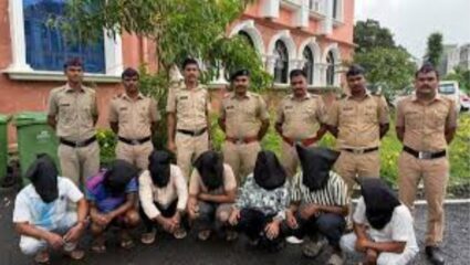 Palghar News: चोरट्यांचा दरोड्याचा फसला प्रयत्न; ७ जणांना अटक, पळ काढतानाच घटनाक्रम CCTV मध्ये कैद