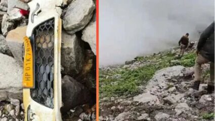 Kullu Accident News : कुल्लूमध्ये पर्यटकांवर काळाचा घाला; दरीमध्ये थेट कोसळली गाडी अन्…