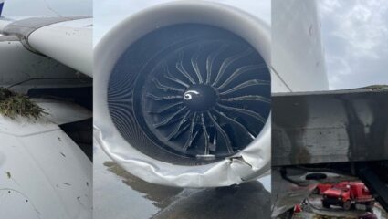 Air India : साडेसाती संपेना! मुंबई विमानतळावर एअर इंडियाचे विमान घसरले, टायर फुटले; इंजिनलाही नुकसान