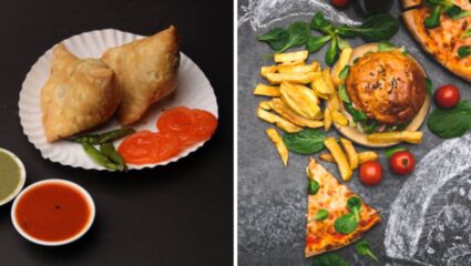 समोसा-जलेबी विरुद्ध पिझ्झा-बर्गर! कोणत्या पदार्थांमध्ये आहेत जास्त फॅट आणि साखर? जाणून घ्या सविस्तर