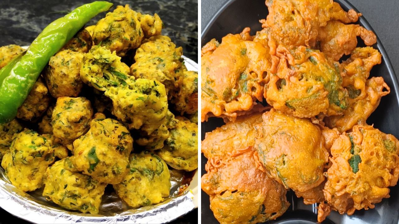 पावसाळ्याच्या दिवसांमध्ये कांदाभजी, बटाटा भजी आणि इतर वेगवेगळ्या भाज्यांपासून भजी बनवली जाते. त्यामुळे संध्याकाळच्या चहासोबत खाण्यासाठी तुम्ही पालक भजी बनवू शकता. 