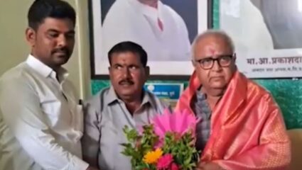 Beed News : पंकजा मुंडे यांना मोठा धक्का ; राजाभाऊ मुंडेंचा अजित पवार गटात प्रवेश