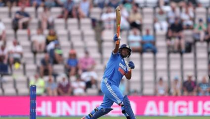 IND vs ENG : महिला क्रिकेटची ऋषभ पंत! एका हाताने मारला गगनचुंबी षटकार, गोलंदाजही थक्क