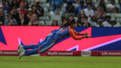 IND vs ENG : ‘सुपरवुमन’ राधा यादव! हवेत उडून घेतला शानदार कॅच, Video Viral