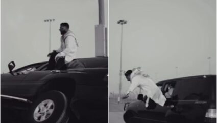 रॅपर Emiway Bantai ला स्टंट पडला महागात, शूटिंगदरम्यान कारमधून पडला अन्…