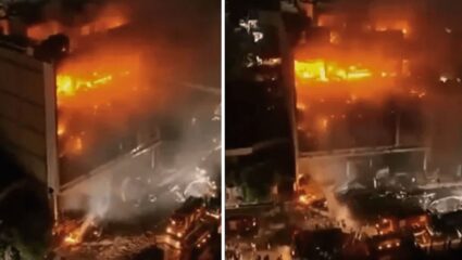 Iraq Fire Break Out : इराकमधील शॉपिंग मॉलमध्ये भीषण आग, 50 जणांचा होरपळून मृत्यू