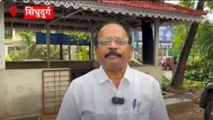 SINDHURUG : कुडाळ-मठ रस्त्यावरील वीजवाहिनी काम थांबवले; कार्यकारी संचालक यांचा आरोप