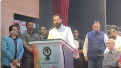 Eknath Shinde Honors Ashok Saraf : मराठी सिनेसृष्टीचा गौरव!