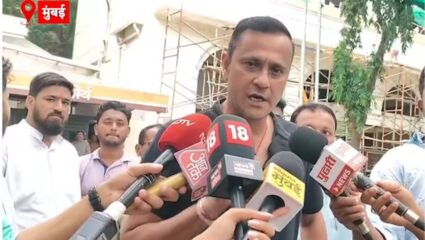 Sandeep Deshpande : मराठी नाही तर गुजरात्यांना मोर्चाला परवानगी, सरकार गुजरातचं की महाराष्ट्राचं?