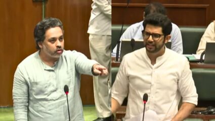ही चड्डी बनियान गँग! आदित्य ठाकरेंच्या वक्तव्यावरून निलेश राणे सभागृहातच भिडले, म्हणाले, हिंमत असेल तर…