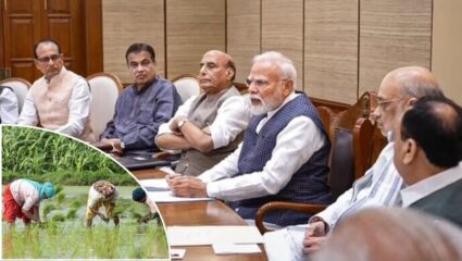 केंद्र सरकारची शेतकऱ्यांसाठी मोठी घोषणा, पंतप्रधान धनधान्य कृषी योजनेला मंजुरी, कोणता लाभ होणार?