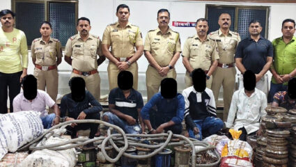 Raigad Crime News: माणगाव पोलिसांची मोठी कामगिरी! ३३ लाखांची मशिनरी चोरणाऱ्या टोळीला अटक