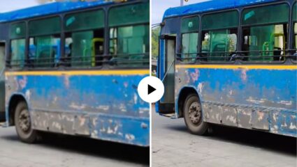 भर रस्त्यात पीएमटी बसचा ब्रेक फेल झाला अन्…; ड्रायव्हर आणि कंडक्टरने केलं असं की टळली मोठी दुर्घटना, Video Viral