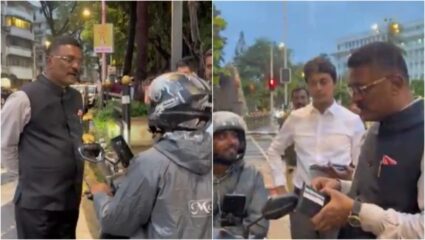 Pratap Sarnaik : ‘मी परिवहन मंत्री आहे’, खोटं नाव टाकून Rapido बुक केली, पोरगा १० मिनिटांत हजर, मंत्री सरनाईकांनी रंगेहात पकडले!