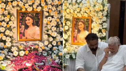 शेफालीच्या प्रार्थना सभेत तिचे वडील भावुक, व्हिडिओ पाहून तुमचेही डोळे पाणावतील