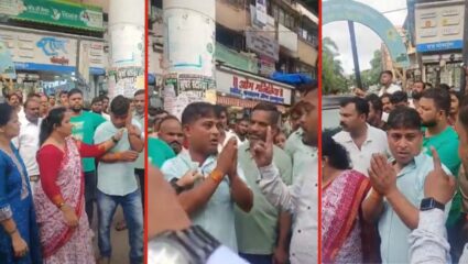 हिंदी भाषिक रिक्षा चालकाला ठाकरे गटाचा दणका; मुजोरी दाखवल्याने कार्यकर्त्यांनी दिला चोप